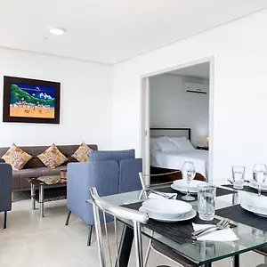 Airbnb Guayaquil, Mall Del Sol, Piso Alto Apartamento